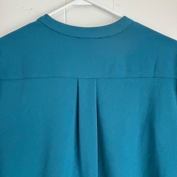 Beautiful half zip pullover Hillary Radley tunic length blouse size M - Picture 4 of 11